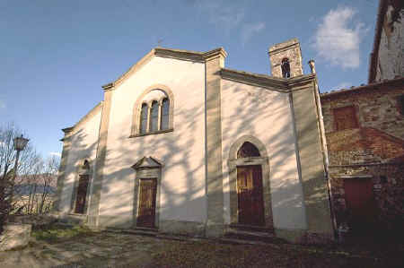 l’église de Santo Stefano Montefioralle